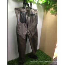 Breathable Fly Fishing Wader Suit with Neoprene Socks from China